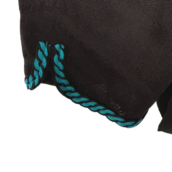 Ming Wang Cardigan Jacket Womens 2X Brown Acrylic Polyester CJ-1859 - Picture 5 of 8